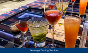Beverage Tasting Seminars on Disney Cruise Line