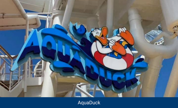 Disney Cruise Line AquaDuck