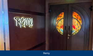 Remy Restaurant on the Disney Fantasy
