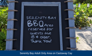 Serenity Bay BBQ on Castaway Cay