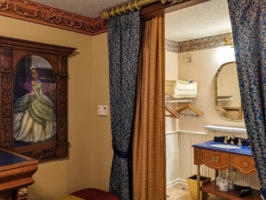Separate Vanity Area in a Royal Guest Rooms at Disney's Port Orleans Resort Riverside