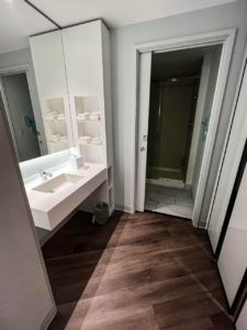 Bathroom at Universal's Aventura Hotel