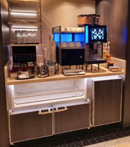 Concierge Lounge Coffee Station on the Disney Wish