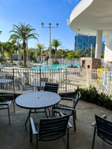 Pool Area at Aventura Hotel