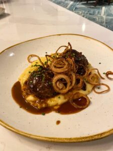 Dining at Disney World at Steakhouse 71