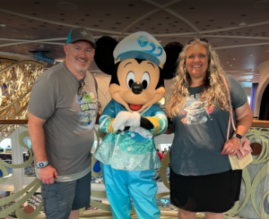 Jen and Jason had an amazing time on the cruise they booked with their Wish Upon a Star with Us Vacation Planner