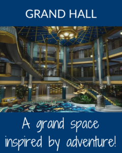 Grand Hall on the Disney Treasure | Wish Upon a Star With Us