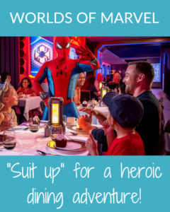 Marvel Restaurant on Disney Treasure