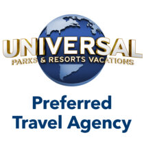 Universal Parks & Resorts Vacations Preferred Travel Agency Logo