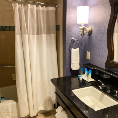2-Queen Room at the Disneyland Hotel - Bathroom
