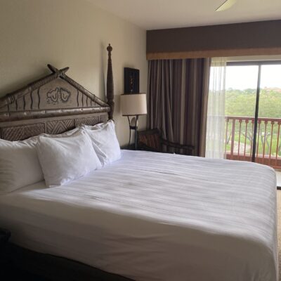 Animal Kingdom Lodge One Bedroom Villa - Master Bedroom