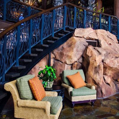Animal Kingdom Lodge Seating Area