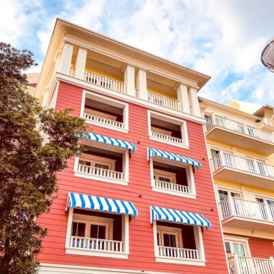 Balconies at Disney's BoardWalk Inn