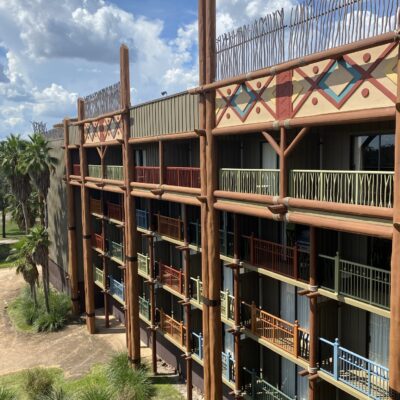 Balconies with Savanna View at Animal Kingdom Lodge