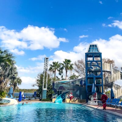 Bay Lake Tower Pool at the Contemporary Resort