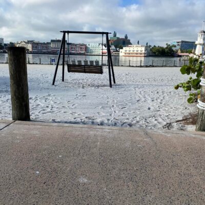 Beach with Swing at Disney's Yacht Club Resort