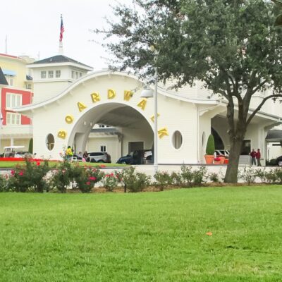 BoardWalk Inn Resort Sign at Entrance