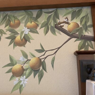 Chip & Dale Artwork at the Grand Californian Hotel