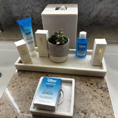 Club Level Room Amenities at Disney Grand Californian Hotel & Spa