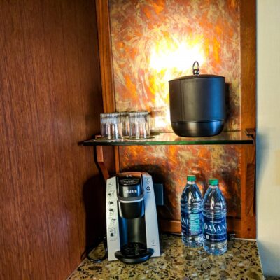 Coffee Maker at the Grand Californian Hotel