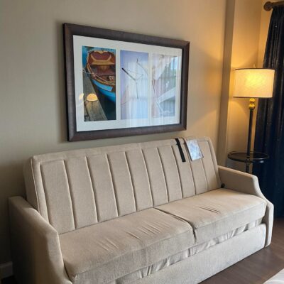 Day Bed in Standard Two-Queen Room at Disney's Yacht Club Resort