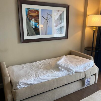 Day Bed in Standard Two-Queen Room with Day Bed at Disney's Yacht Club Resort