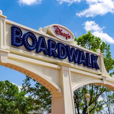 Disney's BoardWalk Sign