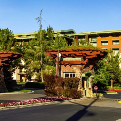 Entrance to the Grand Californian Hotel