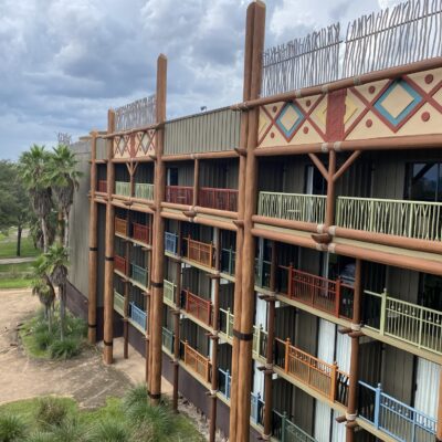 Exterior View of Animal Kingdom Lodge