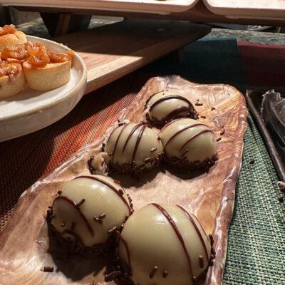Famous Zebra Dome Dessert at Samawati Springs at Animal Kingdom Lodge