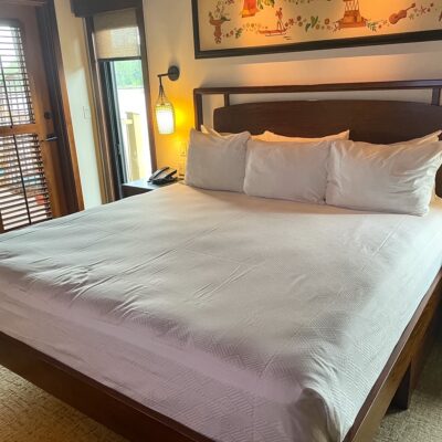 Master Bedroom in Polynesian Bungalow