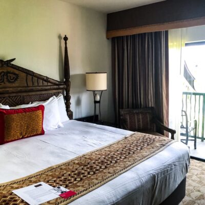 Master Bedroom in Villas at Animal Kingdom Lodge Kidani Village