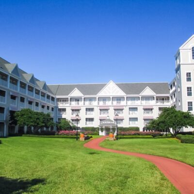 Pathway at Disney's Yacht Club Resort