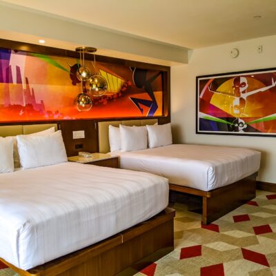 Presidential Suite at Contemporary Resort - Bedroom with Queen Beds