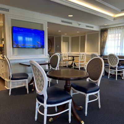 Regatta Lounge seating at Disney's Yacht Club Resort