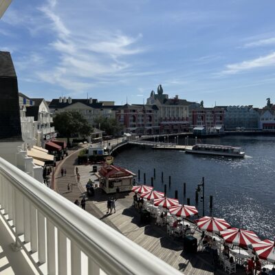 Sonora Suite Balcony at Disney's BoardWalk Inn