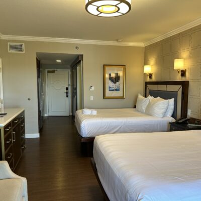 Standard Two-Queen Room with Day Bed at Disney's Yacht Club Resort