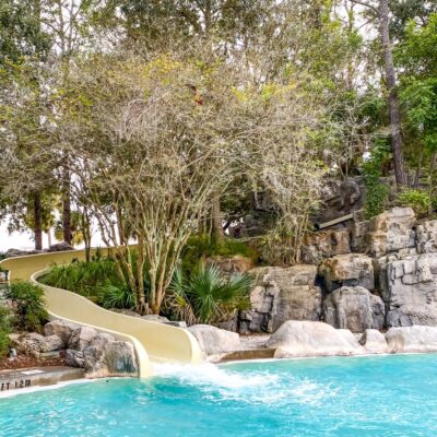 Stormalong Bay Water Slide at Disney's Yacht Club Resort