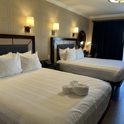 Two-Queen Room with Day Bed at Disney's Yacht Club Resort