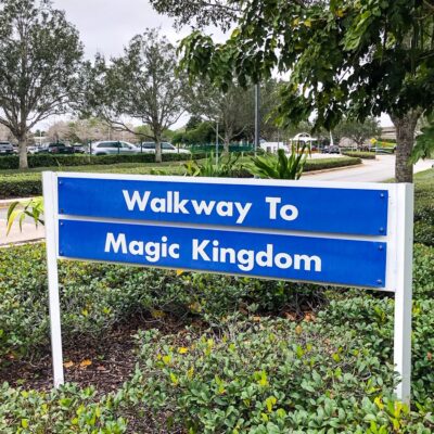 Walkway to Magic Kingdom at Disney's Contemporary Resort