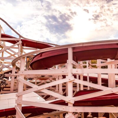 Waterslide at Luna Park Pool
