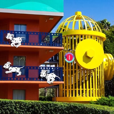 101 Dalmatians Decor at Disney's All Star Movies Resort