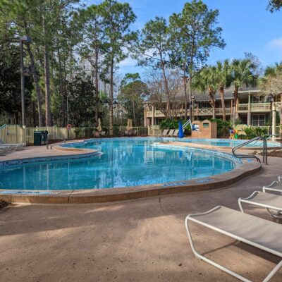 Alligator Bayou Leisure Pool at Disney's Port Orleans Resort - Riverside