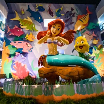 Ariel in the Little Mermaid Section at Disney's Art of Animation Resort
