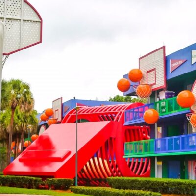 Basketball Section at Disney's All-Star Sports Resort
