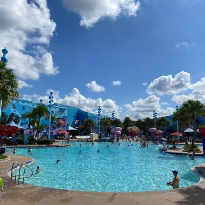 Big Blue Pool at Disney's Art of Animation Resort