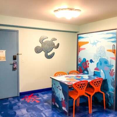 Convertible Table Bed in Finding Nemo Family Suites at Disney's Art of Animation Resort