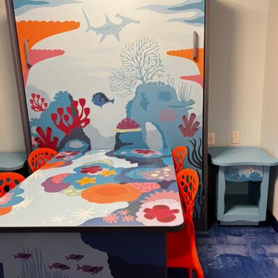 Dining Table in Finding Nemo Family Suite at Disney's Art of Animation Resort