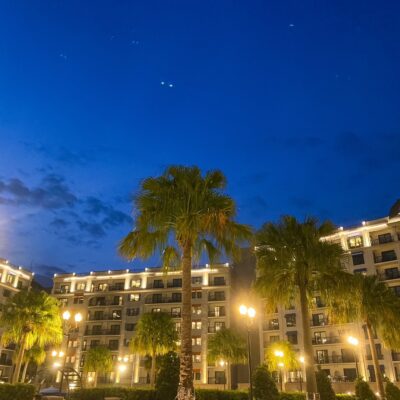 Disney's Riviera Resort at Night