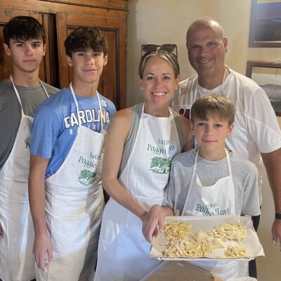 Family in Italy with Adventures by Disney